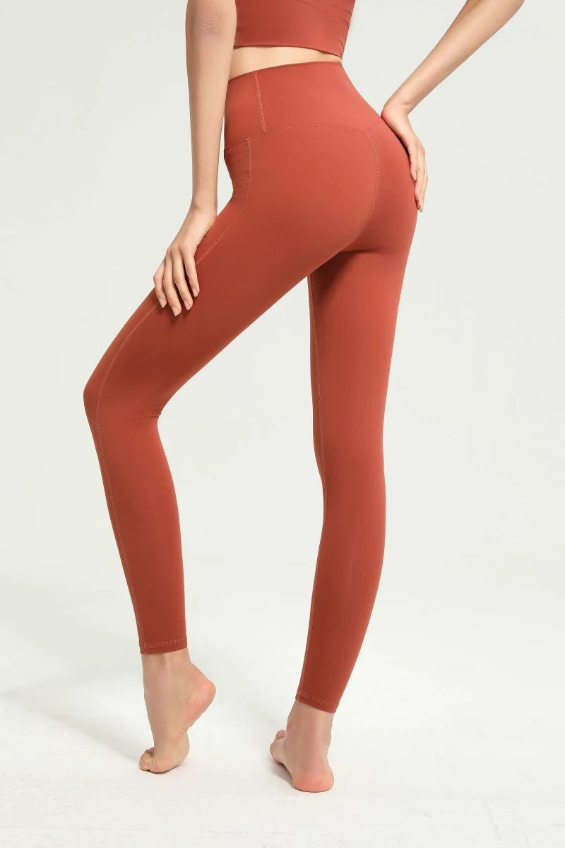 Seamless Yoga Gym Fitness Leggings Pants Trouser Tights Tummy Control Mesh Fashion Capri and Bra Fabric Contour Wholesale