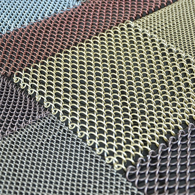 Decorative Mesh Screen Metal Fabric Curatain for Decoration