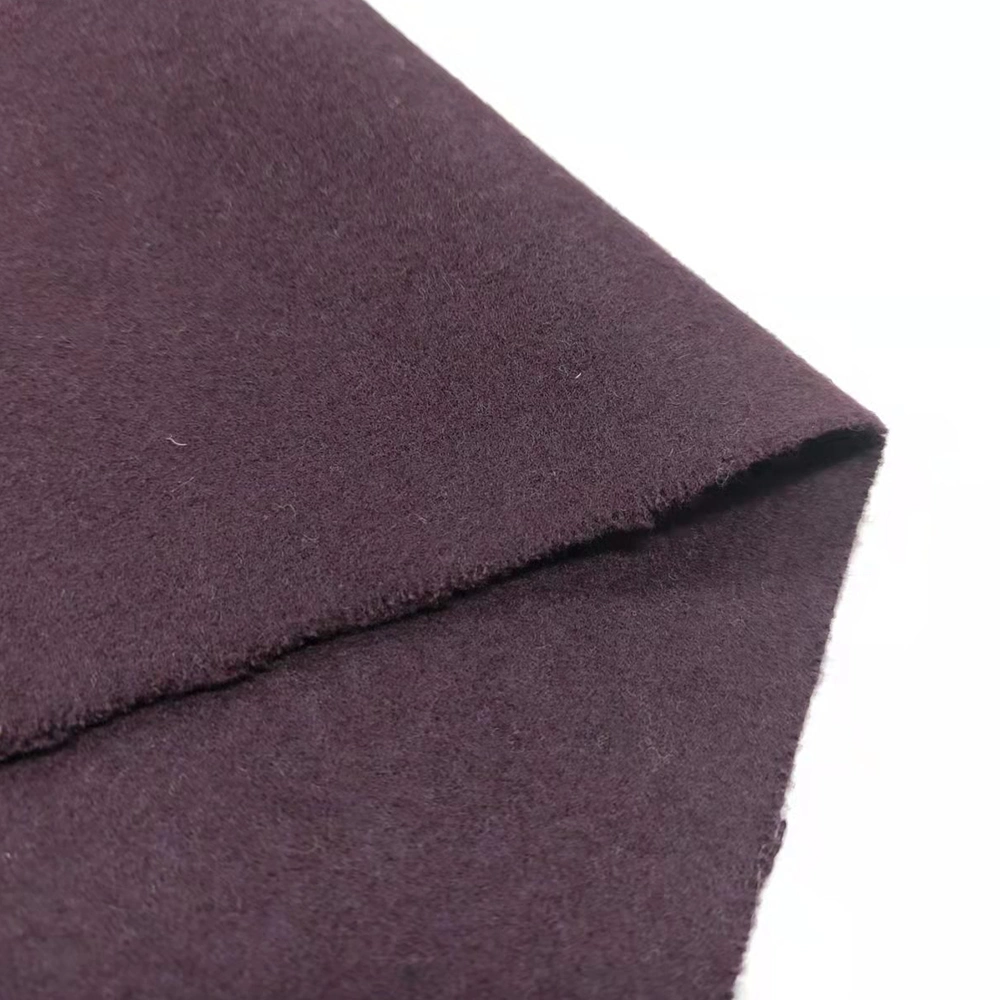 High Quality Melton Blend Woven Wool Fabric for Winter Coat