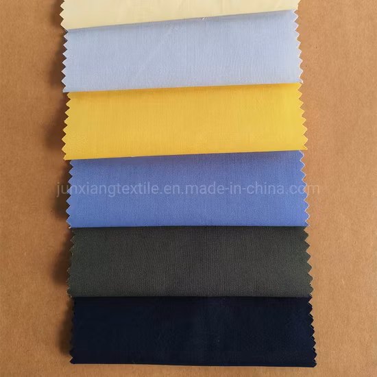 CVC Combed Preshrunk Mercerized Shirt Fabric Cotton Polyester Fabric